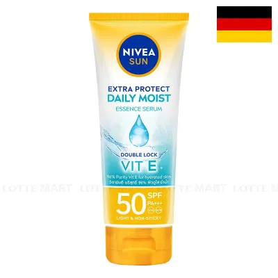 Tinh Chất Dưỡng Thể Chống Nắng Nivea Dưỡng Ẩm Vượt Trội Daily Moist Essence Serum SPF50 Pa+++ Chai 180ml