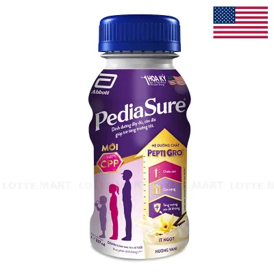 Sữa Nước Pediasure Vị Vani Chai 237ml Dành Cho Trẻ Từ 1-10 Tuổi