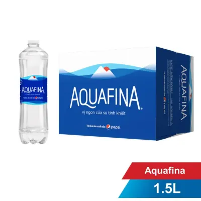 Thùng 12 Nước Tinh Khiết Aquafina Chai 1.5L