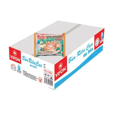 Thùng 30 Gói Bún Riêu Cua Vifon x80g