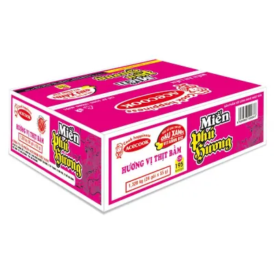 Thùng 24 Gói Miến Phú Hương Thịt Bằm 55g