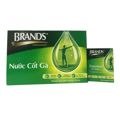 Nước Cốt Gà Brand's 6 Hũ x 70ml