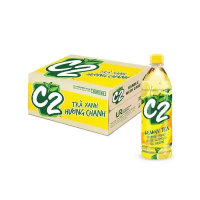Trà Xanh C2 Hương Chanh Chai 24 x 355ml