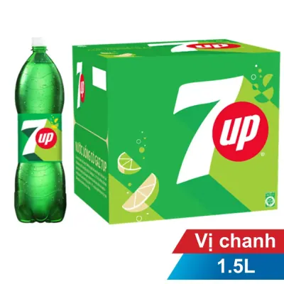 Thùng 12 Chai Nước Ngọt 7Up 1.5L