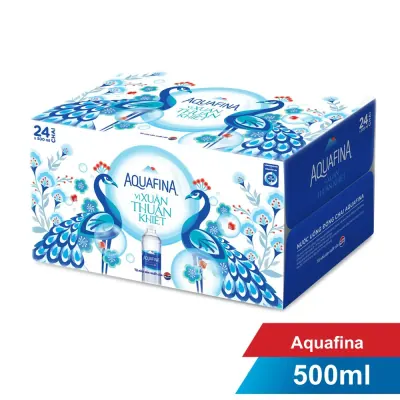 Thùng 24 Nước Tinh Khiết Aquafina Chai 500ml