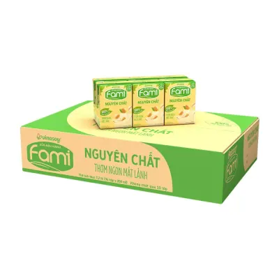Sữa Đậu Nành Fami 36 Hộp x 200ml