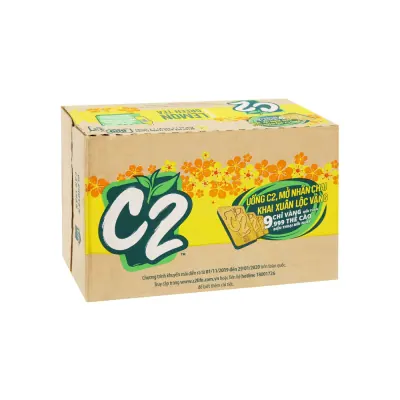 Trà Xanh C2 Hương Chanh Pet 24x455ml
