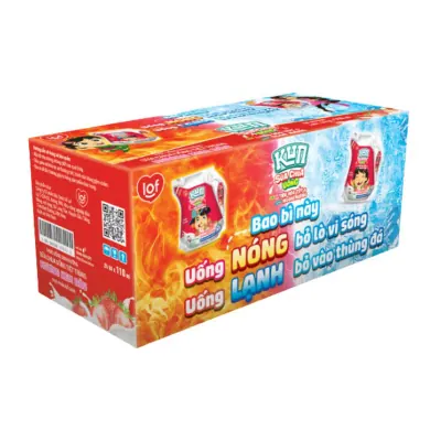 Thùng 24 Sữa Chua Uống LIF Kun Dâu x110ml
