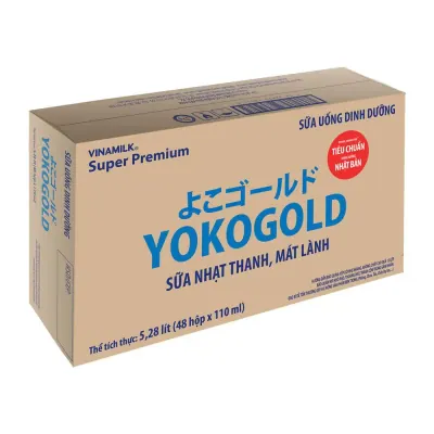 Sữa Uống Dinh Dưỡng VNM Yoko Gold Thùng 48x110ml