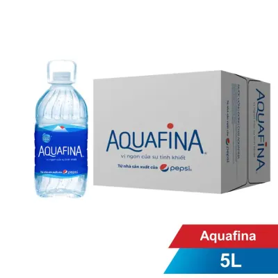 Thùng 4 Nước Tinh Khiết Aquafina Chai 5L