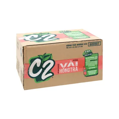 Trà Xanh C2 Hương Vải 24x455ml