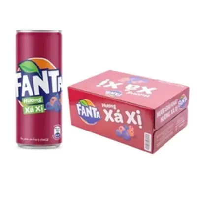Nước Giải Khát Fanta Sarxi Lon Cao 24 x 320ml