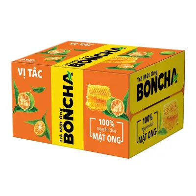 Trà Mật Ong Tắc BonCha 24 x 450ml