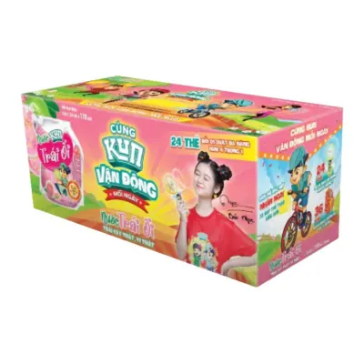 Thùng 24 Túi Nước Ép Kun Trái Ổi 110ml