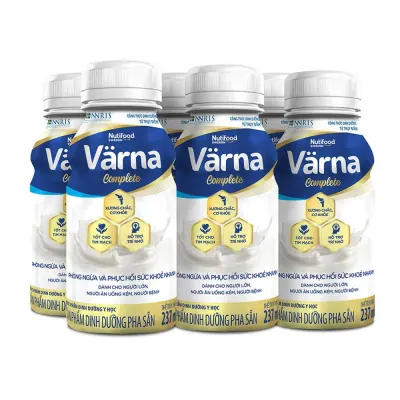 Sản Phẩm Dinh Dưỡng Pha Sẵn Varna Complete 6 x 237ml