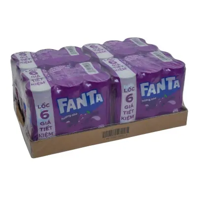 Nước Giải Khát Fanta Nho Lon Cao 24 x 320ml