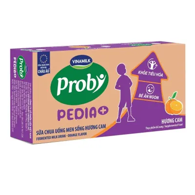 Sữa Chua Men Sống Probi Cam Pedia+ 50x65ml