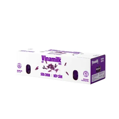 Sữa Chua Vinamilk Nếp Cẩm Thùng 24x100g