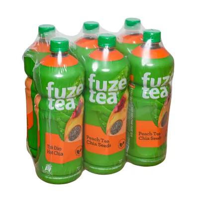 Trà Đào Hạt Chia Fuze Tea 6x1L