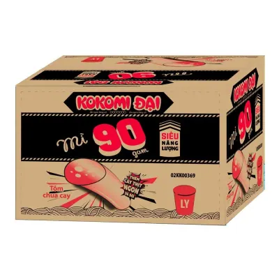 Mì Kokomi Tôm Chua Cay Ly Thịt 24x90g