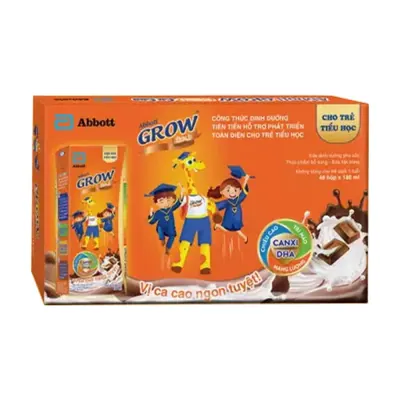 Thực Phẩm Bổ Sung Grow Gold Cacao 48x180ml