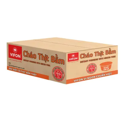 Cháo Vifon Thịt Bằm 12 Tô x 70g