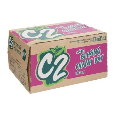 Dây 24 Trà Xanh C2 Ổi Hồng Chanh 455ml
