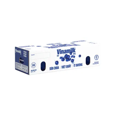 Sữa Chua Ăn Vinamilk Việt Quất Ít Đường Thùng 24x100g