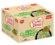 Mì Cung Đình Chay Rau Nấm Thùng 24lyx69g