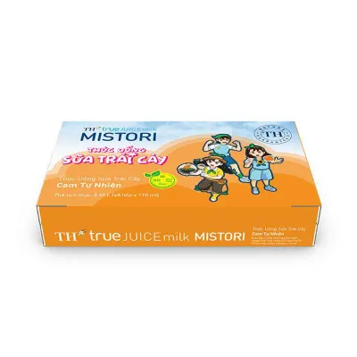 Thức Uống Sữa Trái Cây Cam Mistori 48x110ml