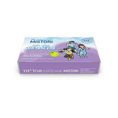 Thức Uống Sữa Trái Cây Nho Mistori 48x110ml