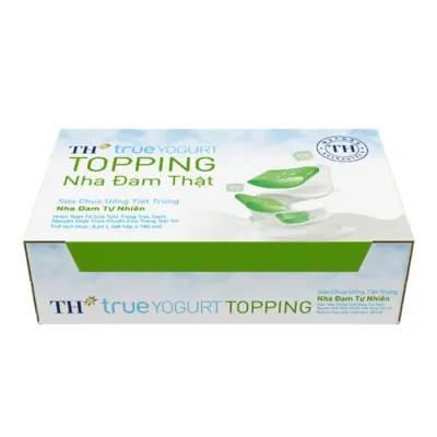 Sữa Chua Uống Tiệt Trùng TH Thạch Nha Đam 48 x 180g
