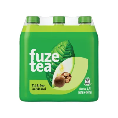 Trà Bí Đao & La Hán Quả Fuze Tea 24x450ml