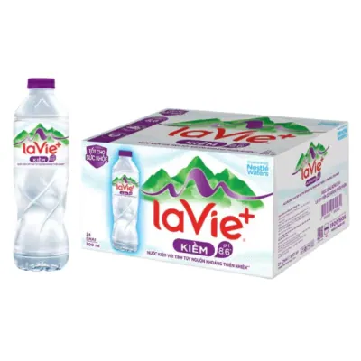 Nước Khoáng Kiềm La Vie 24x500ml