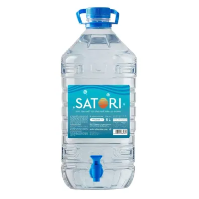 Nước Tinh Khiết Satori Vòi 4x5L
