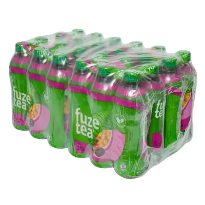 Trà Chanh Dây & Hạt Chia Fuze Tea 24 x 450ml