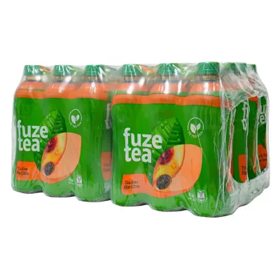 Trà Đào & Hạt Chia Fuze Tea 24 x 450ml