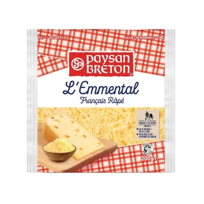 Phô Mai Sợi Emmental Paysan Breton Gói 200g