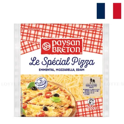 Phô Mai Pizza Sợi 3 Vị Paysan Breton 200g