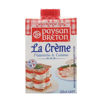 Kem Sữa Béo Whipping Cream Paysan Breton Hộp 200ml