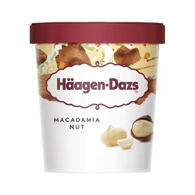 Kem Haagen Dazs Hạt Mắc Ca 473ml CX