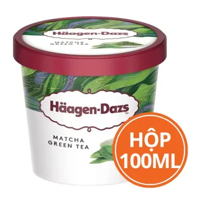 Kem Trà Xanh Haagen Dazs Hộp 100ml