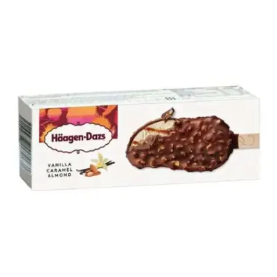 Kem Häagen-Dazs Vị Vani Caramen và Hạnh Nhân 80ml – F