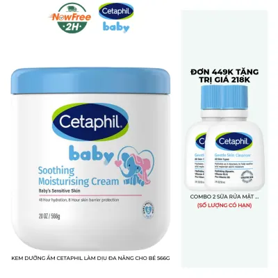 Kem Dưỡng Ẩm Cetaphil Làm Dịu Đa Năng Cho Bé 566g