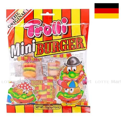 Kẹo Dẻo Trolli Mini Burger Haribo 170g