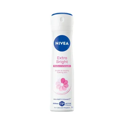 Xịt Ngăn Mùi Nivea Sáng Mịn Tối Ưu Chai 150ml