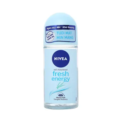Lăn Ngăn Mùi Nivea Energy Fresh Tươi Mát Chai 50ml