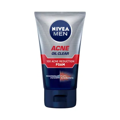 Sữa Rửa Mặt Nivea Men Ngăn Ngừa Mụn & Kiểm Soát Chất Nhờn 100g