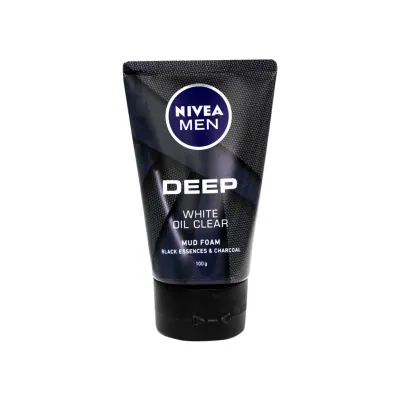 Sữa Rửa Mặt Nivea Men Than Hoạt Tính Giảm Nhờn, Sáng Da 100g