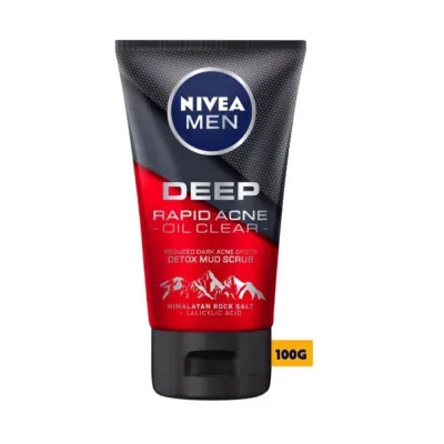 Sữa Rửa Mặt Nivea Men Sạch Sâu Ngừa Mụn 100g